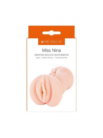 Me You Us Miss Nina Vibrating Realistic Masturbator