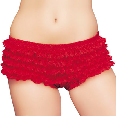 Classified Ruffle Lace Hotpants