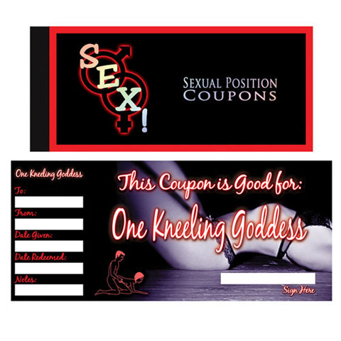 Sex! Sexual Position Coupons