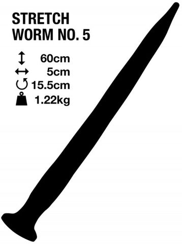 M&K Stretch Worm Twisted